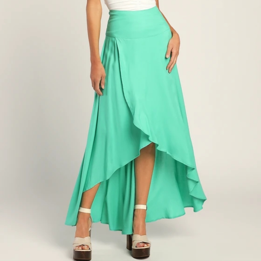 Teal Green skirt